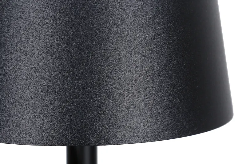 Tischleuchte 29 cm Natur/Schwarz mit LED-Akku, Ansicht 9