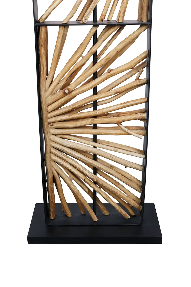 Stehleuchte Treibholz Natur/Beige 165 cm, Ansicht 9