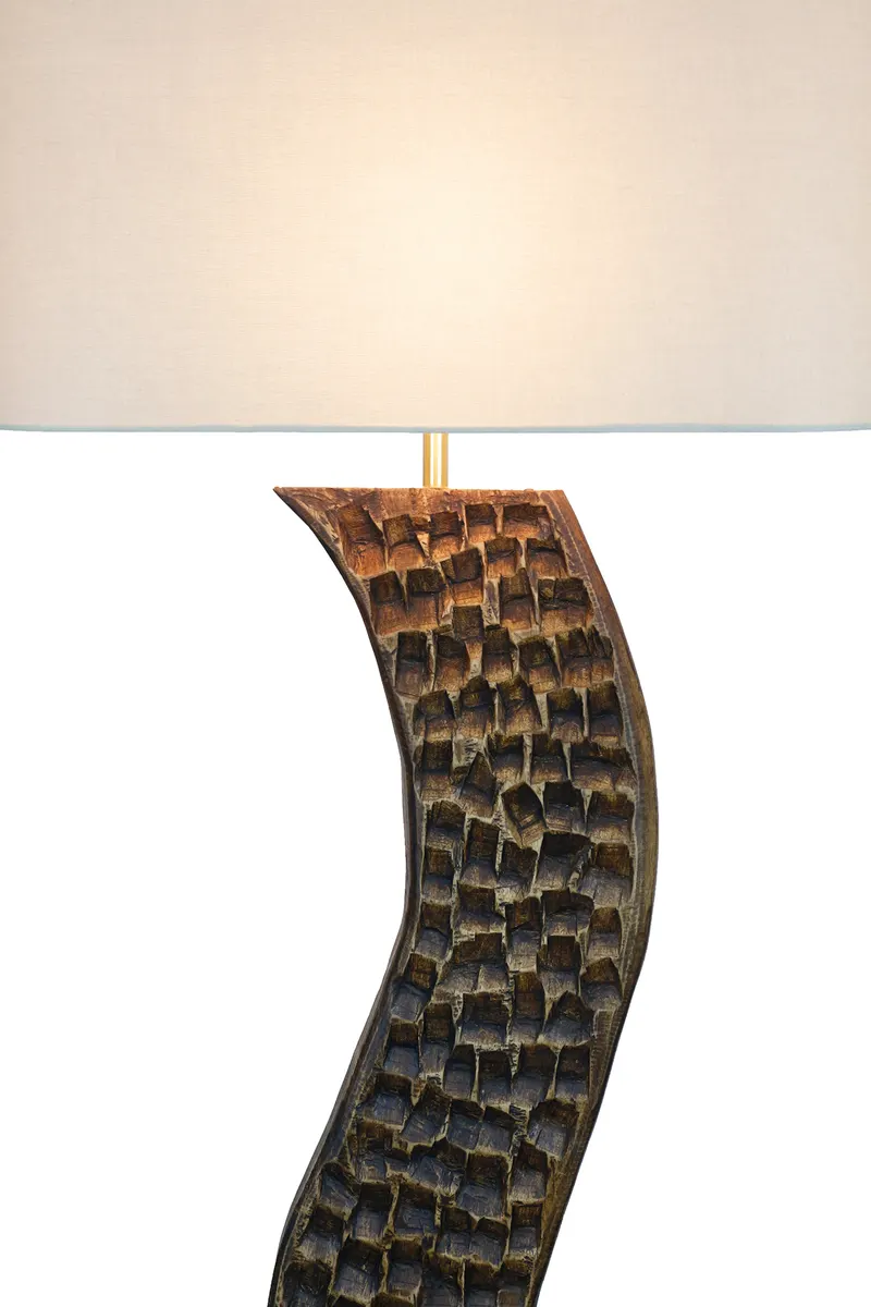 Stehleuchte Akazie/Leinen Natur 171 cm, Ansicht 7