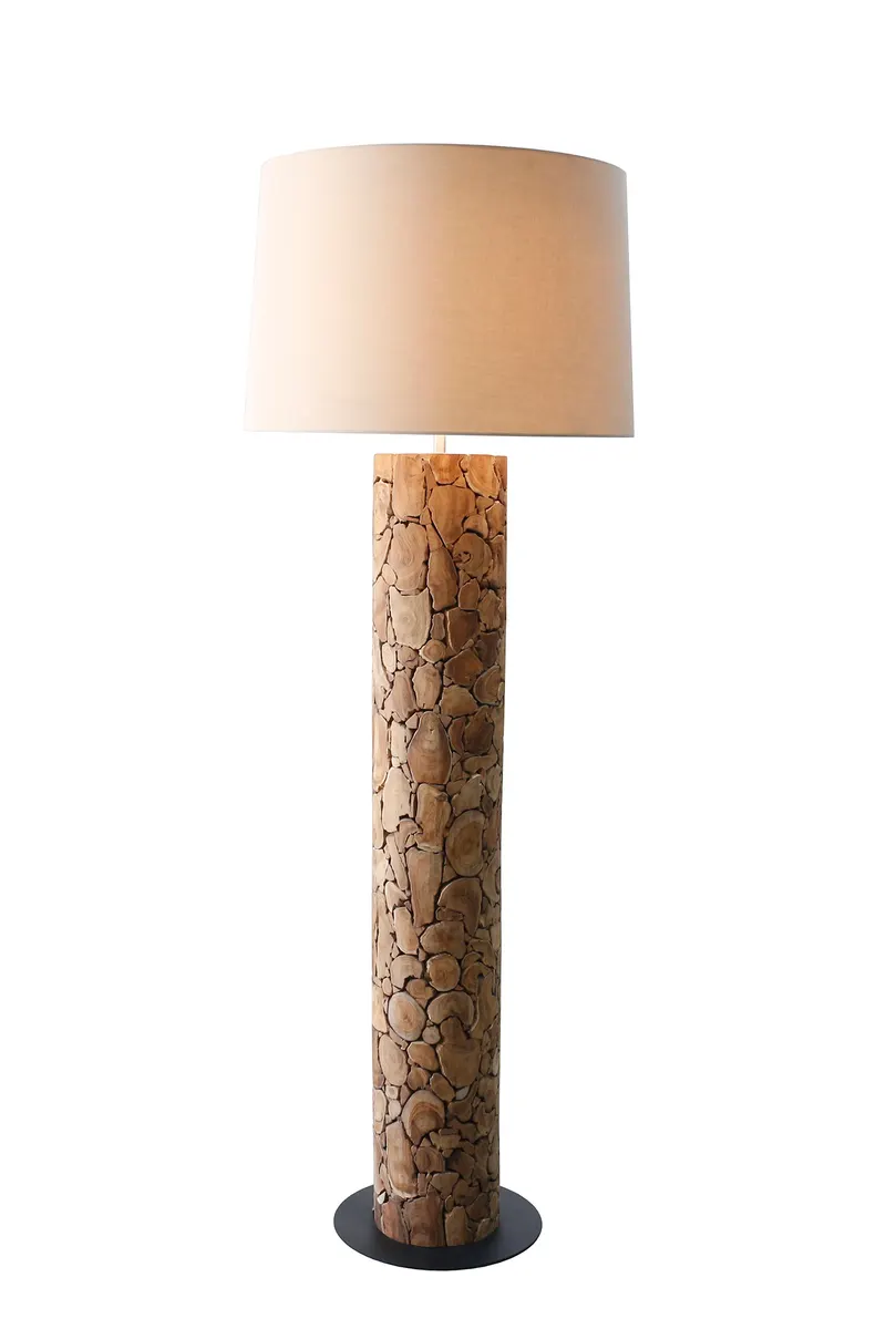 Canyon Stehleuchte Treibholz Natur/Weiß 170 cm