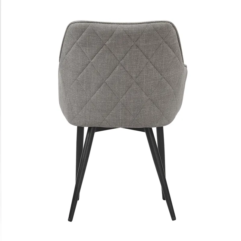 Esszimmerstuhl Strukturstoff Taupe, Ansicht 4