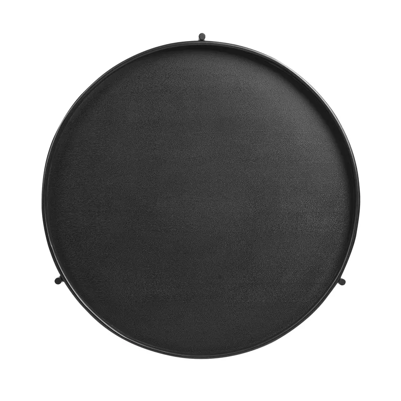 Couchtisch Ø 69 cm Schwarz, Ansicht 3