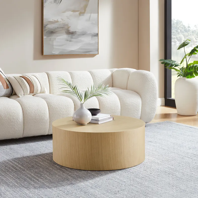 Couchtisch Ø 80 cm Eiche, Ansicht 3