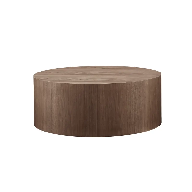 Isla Couchtisch Ø 80 cm Walnuss