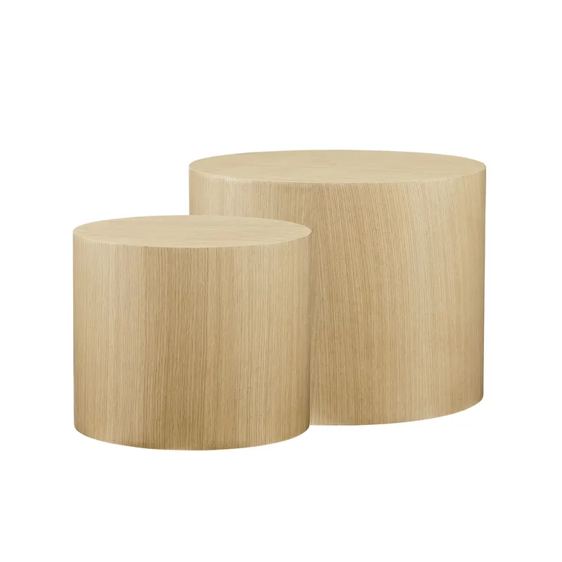 Ava Couchtisch Set 2 teilig, Eiche Natur
