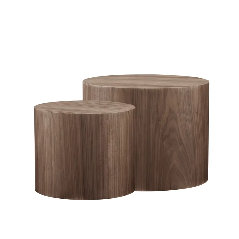 Couchtisch-Set, 2-teilig, Walnuss, Ansicht 1