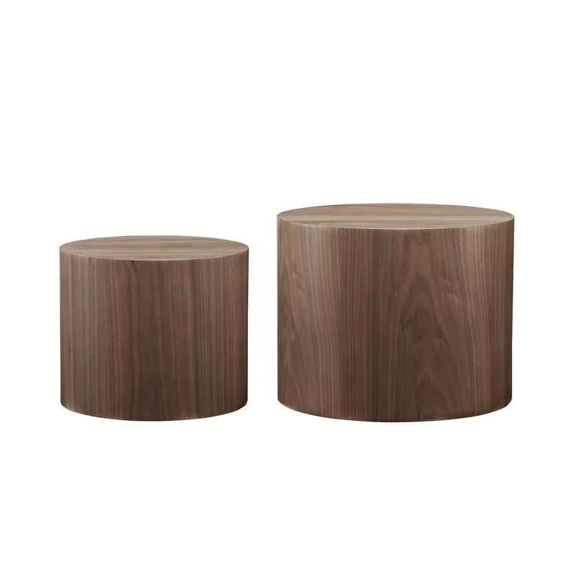 Couchtisch-Set, 2-teilig, Walnuss, Ansicht 2