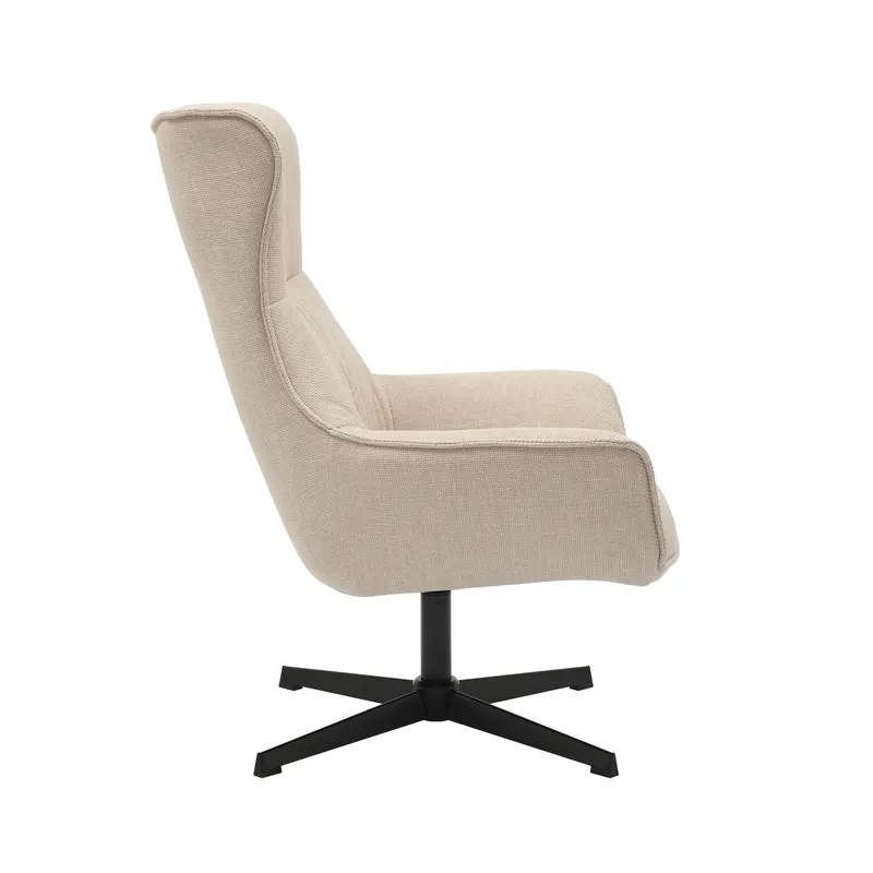 Sessel Strukturstoff Beige, Ansicht 2