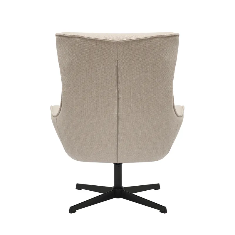 Sessel Strukturstoff Beige, Ansicht 5