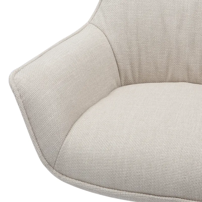 Sessel Strukturstoff Beige, Ansicht 7