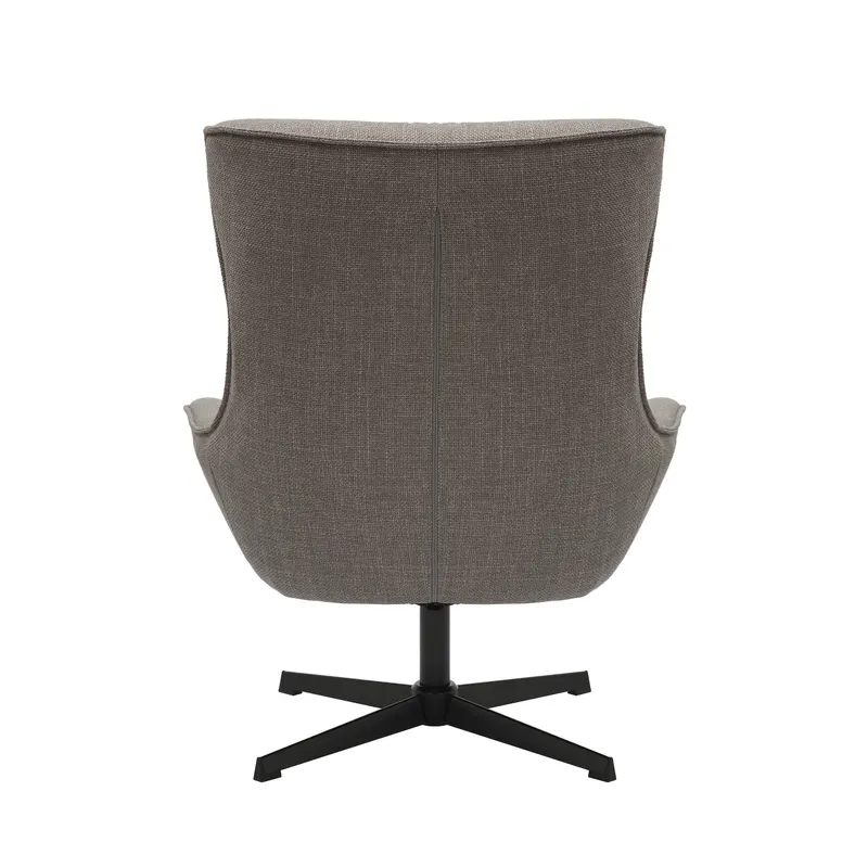 Sessel Strukturstoff Taupe, Ansicht 4