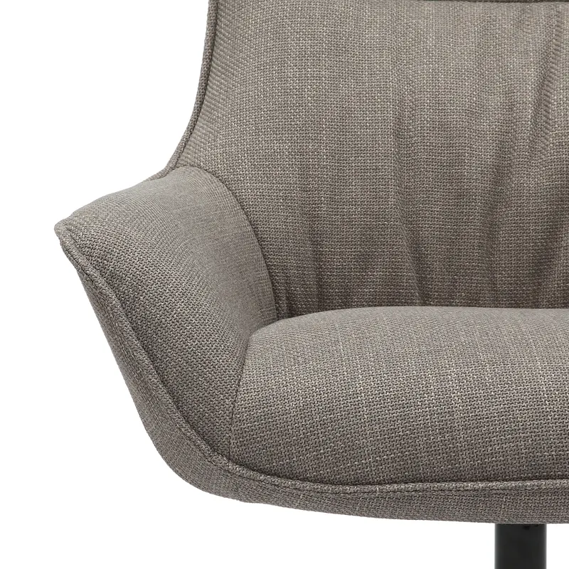 Sessel Strukturstoff Taupe, Ansicht 5