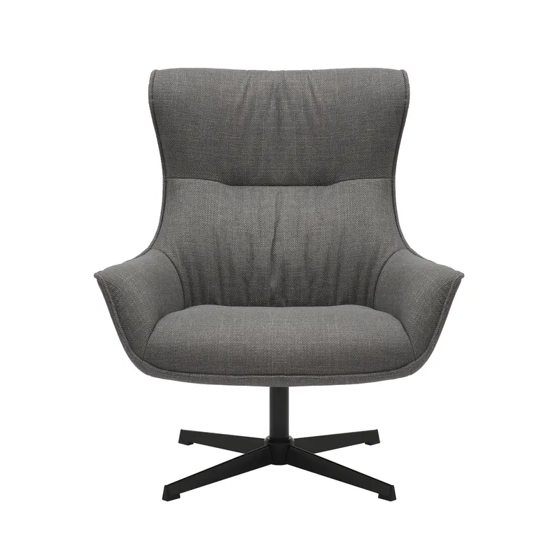 Sessel Strukturstoff Grau, Ansicht 2
