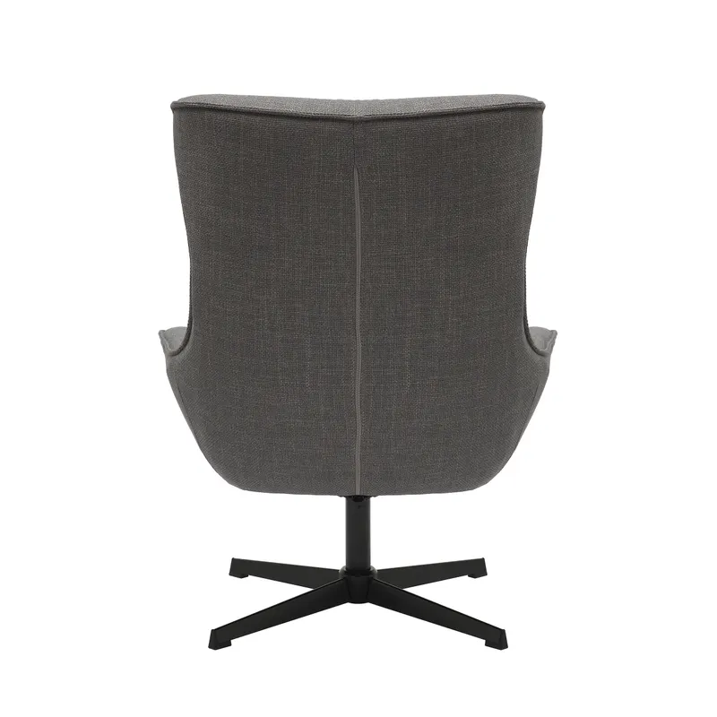 Sessel Strukturstoff Grau, Ansicht 4