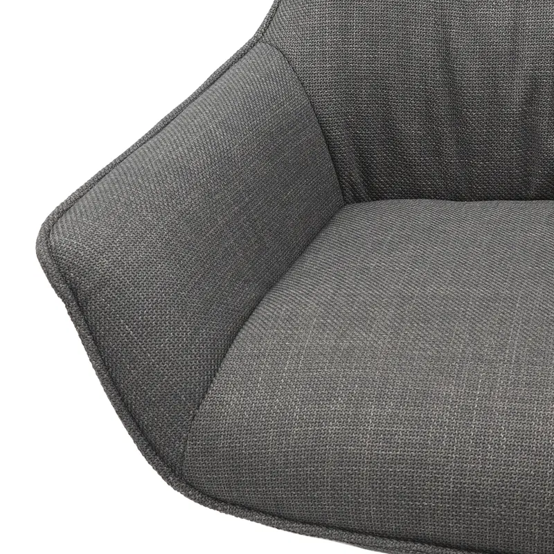 Sessel Strukturstoff Grau, Ansicht 6