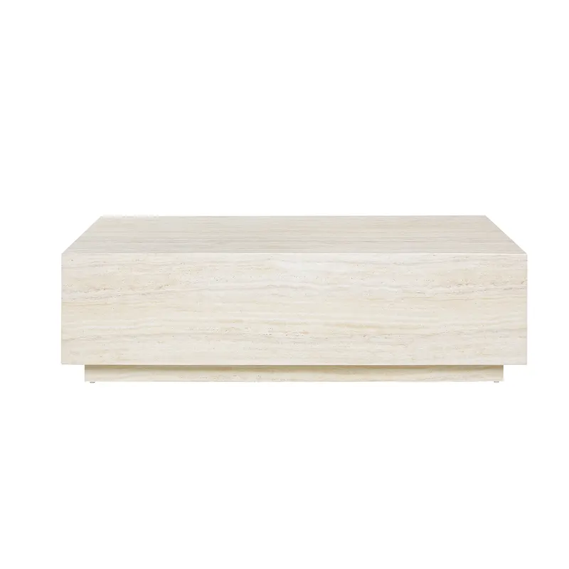 Jacey Couchtisch Travertin 120x75 cm
