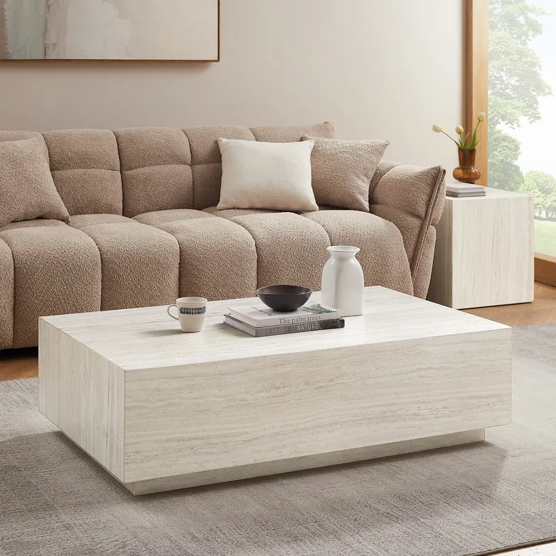 Couchtisch Travertin 120x75 cm, Ansicht 3