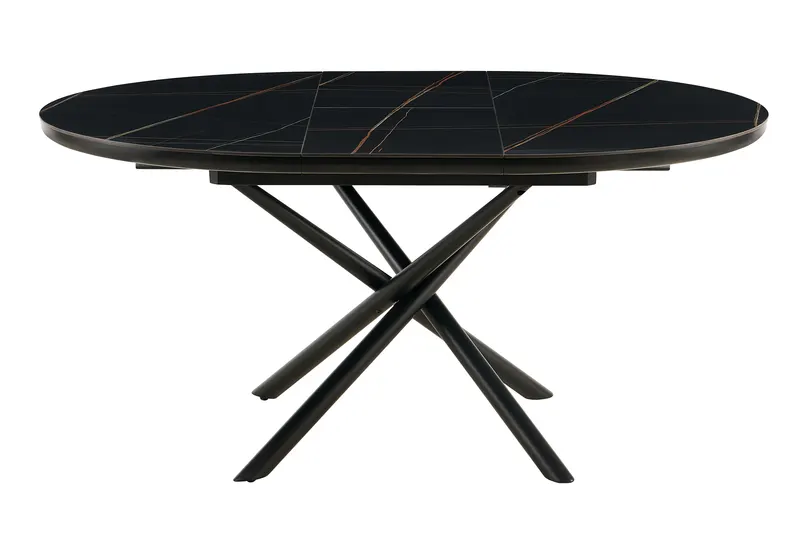 Esstisch Ø120 cm Schwarz, Ansicht 2