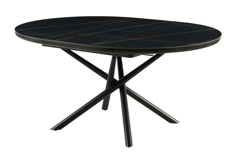 Esstisch Ø120 cm Schwarz, Ansicht 5