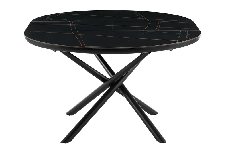 Esstisch Ø120 cm Schwarz, Ansicht 6