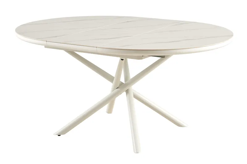 Esstisch Ø120 cm Weiß, Ansicht 5