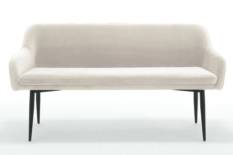 Essgruppe 6-teilig Akazie, Creme und Schwarz, 240 × 110 cm, Ansicht 12