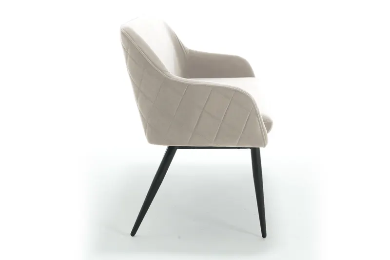 Essgruppe 6-teilig Akazie, Creme und Schwarz, 240 × 110 cm, Ansicht 13
