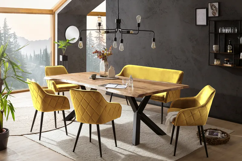 Essgruppe 6-tlg. 240 × 110 cm, Ansicht 1