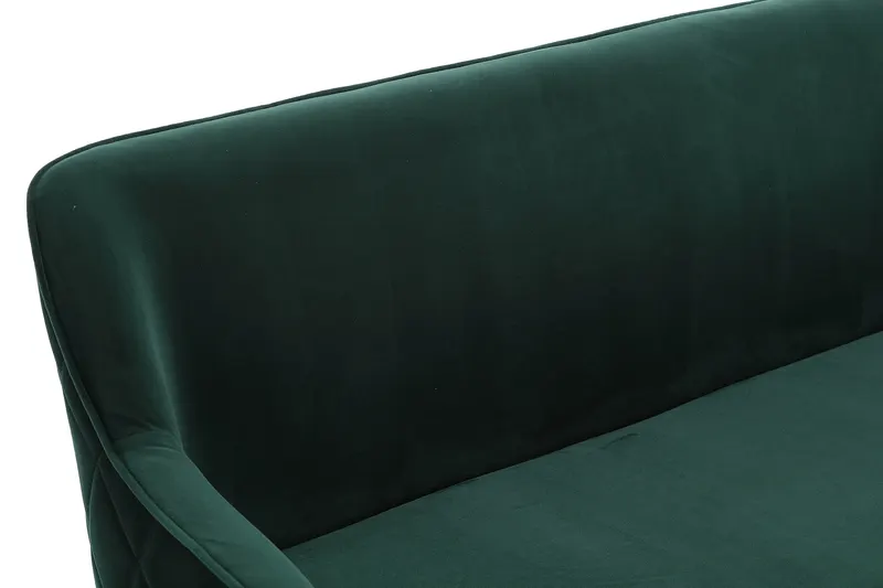 Sitzbank 160 cm Samt Tannengrün, Ansicht 6
