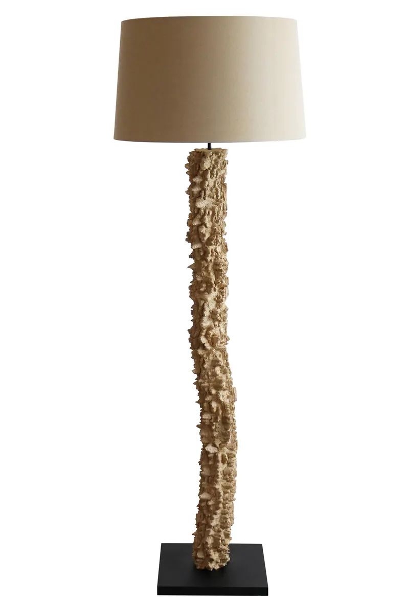 Pandora Stehleuchte Treibholz Natur/Weiß 150 cm