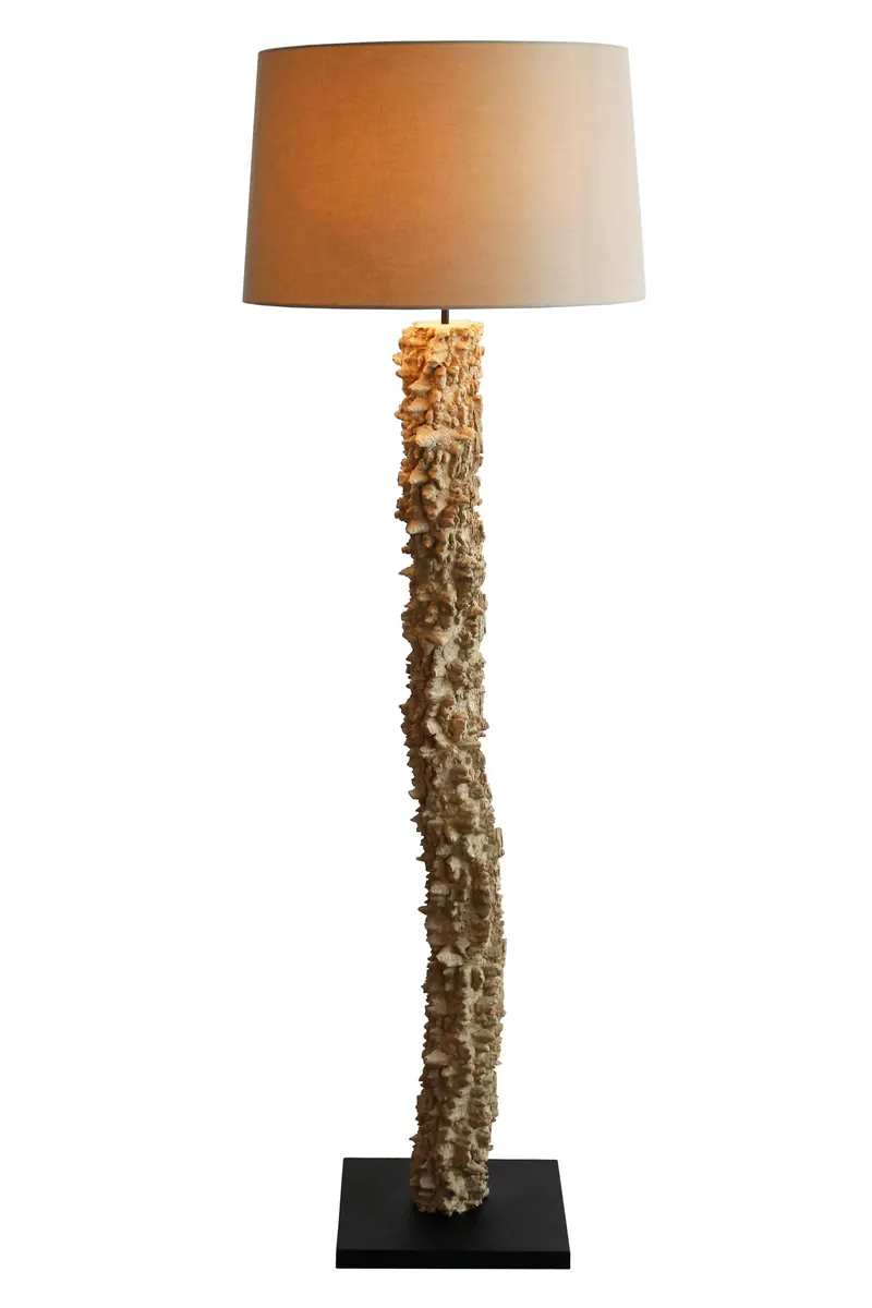 Stehleuchte Treibholz Natur/Weiß 150 cm, Ansicht 2