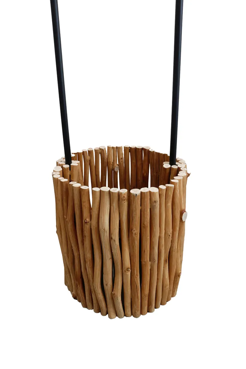 Stehleuchte Treibholz Natur/Weiß 155 cm, Ansicht 10