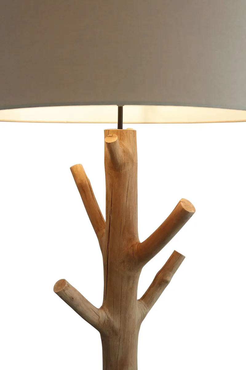 Stehleuchte Treibholz Natur/Weiß 175 cm, Ansicht 8