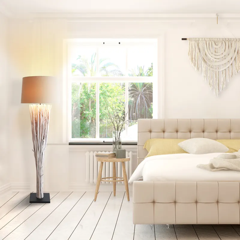 Stehleuchte Treibholz White Wash 175 cm, Ansicht 12