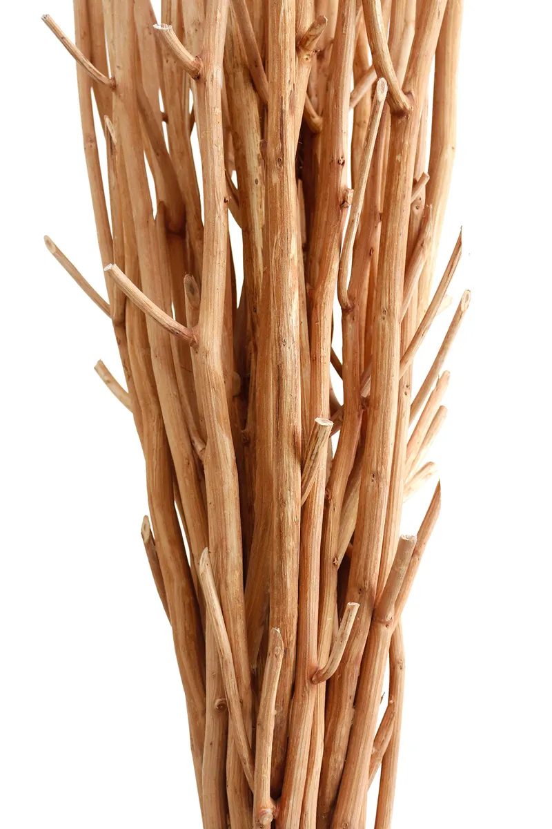 Stehleuchte Treibholz Natur/Weiß 175 cm, Ansicht 9