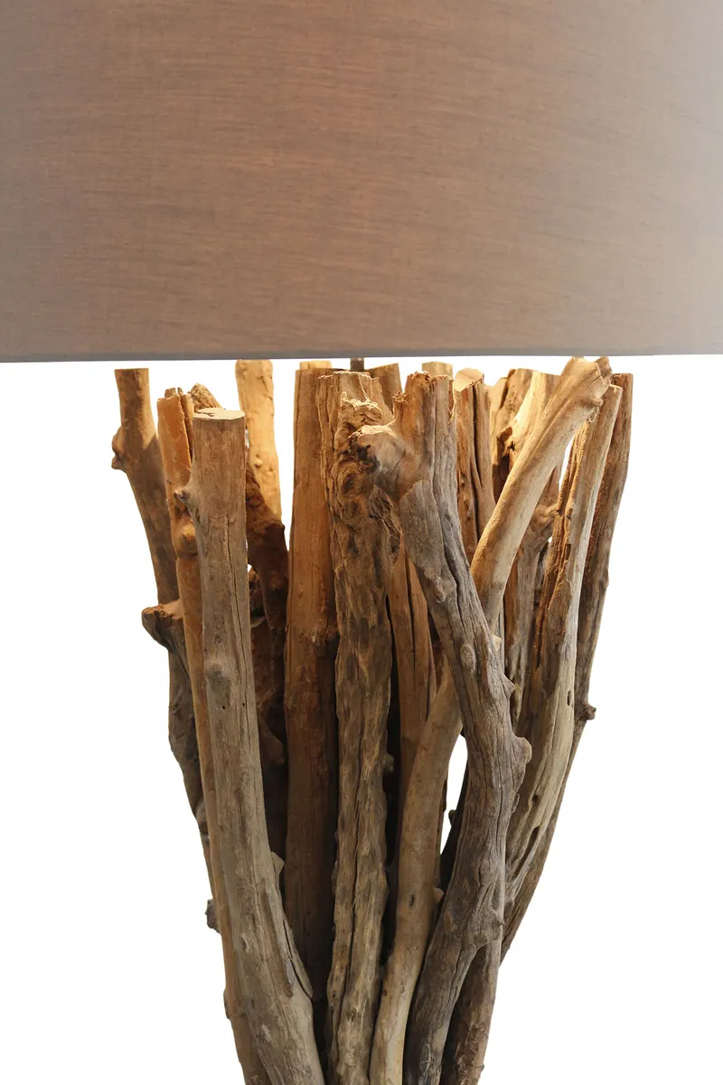 Stehleuchte Treibholz Natur/Braun 175 cm, Ansicht 7