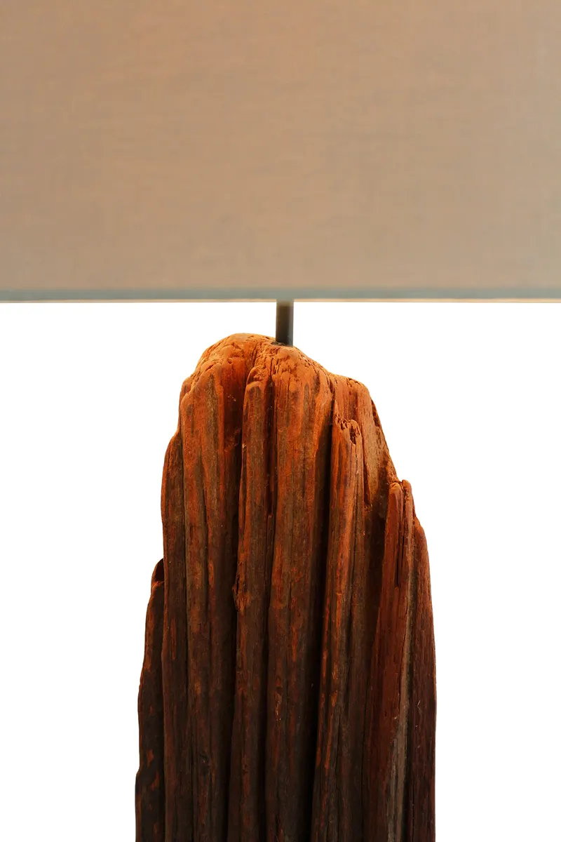 Stehleuchte Treibholz Natur/Weiß 175 cm, Ansicht 7