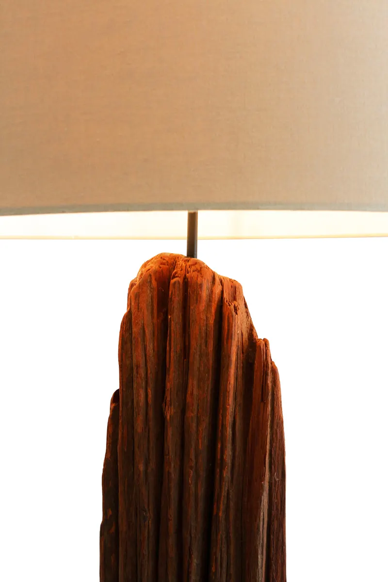 Stehleuchte Treibholz Natur/Weiß 175 cm, Ansicht 8