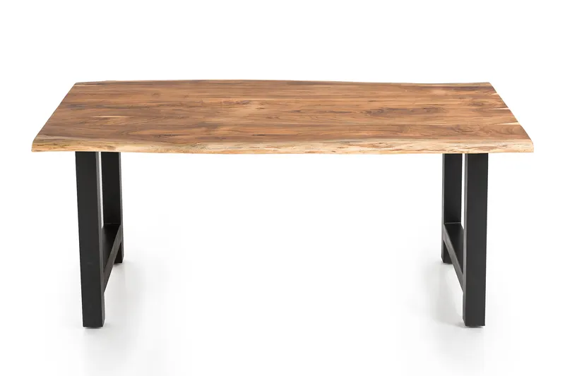 Essgruppe mit Akazientisch 180 × 90 cm, Beige, Ansicht 9