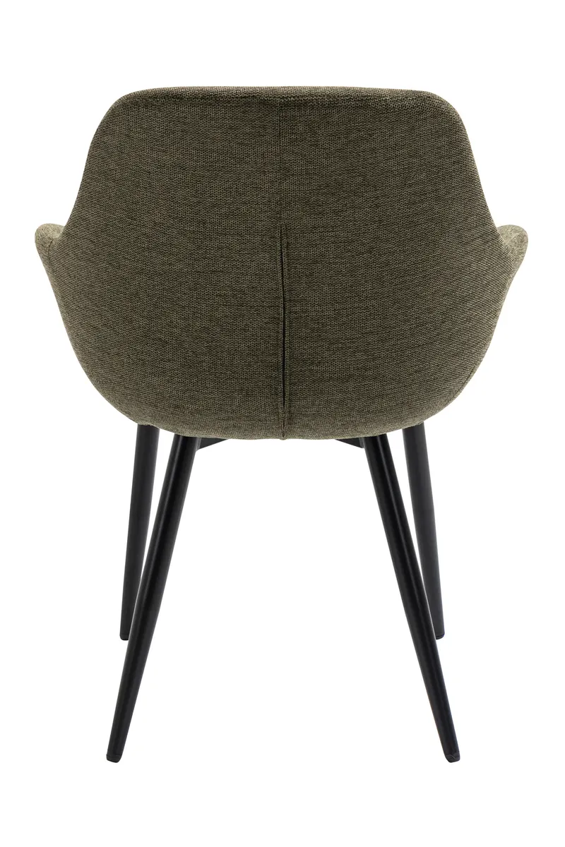 Essgruppe 5-teilig 160 × 85 cm, Cognac und Grün, Ansicht 7