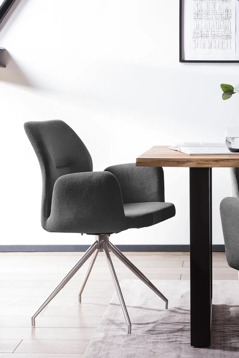 Essgruppe 5-teilig mit Akazientisch 160 × 85 cm, Ansicht 6