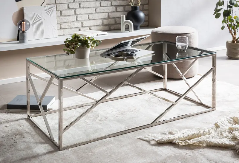 Couchtisch Silber 120 × 60 cm, Ansicht 2