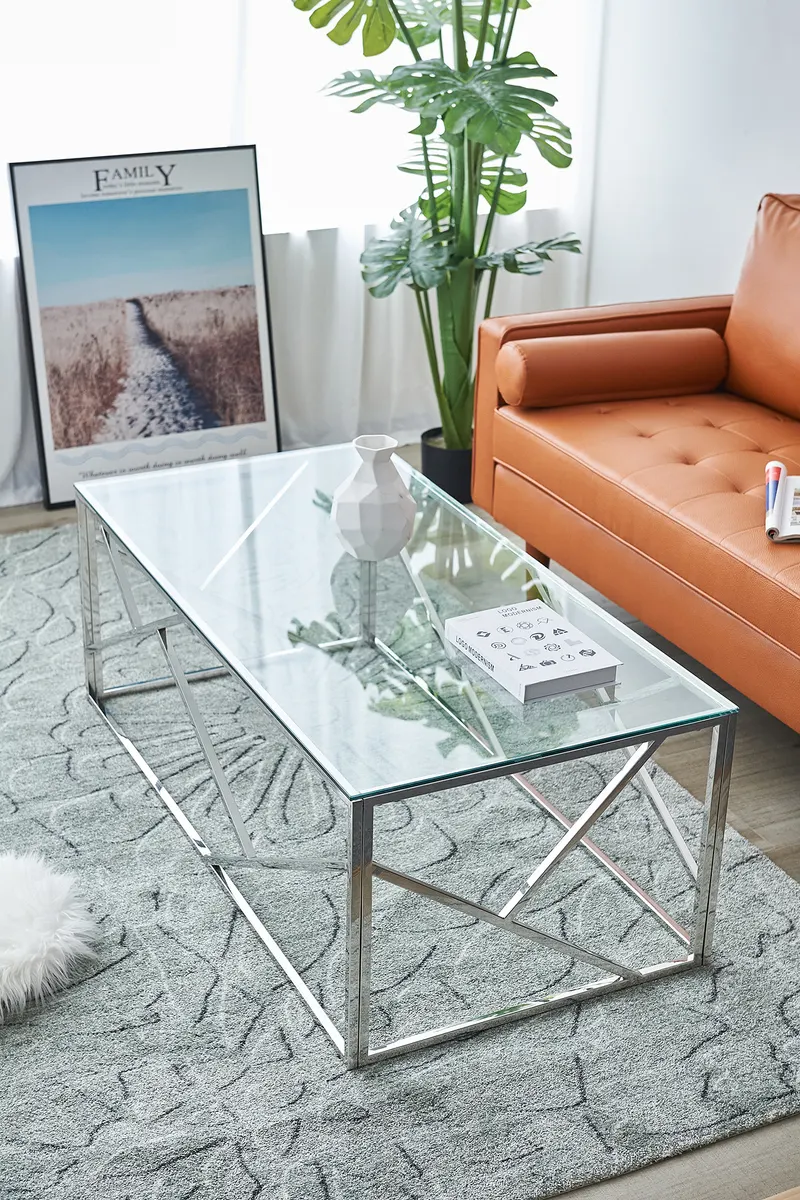 Couchtisch Silber 120 × 60 cm, Ansicht 9