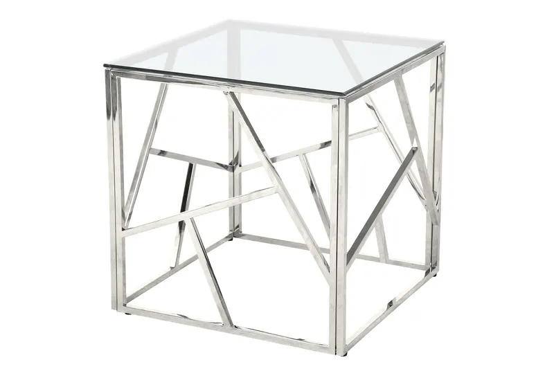 Tala Beistelltisch 55 × 55 cm, Silber