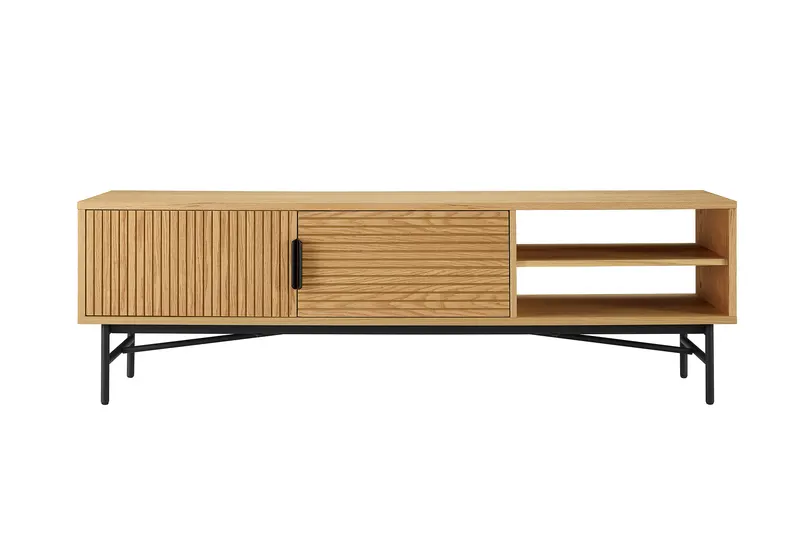 Lyon Lowboard 160 cm Eiche-Echtholzfurnier