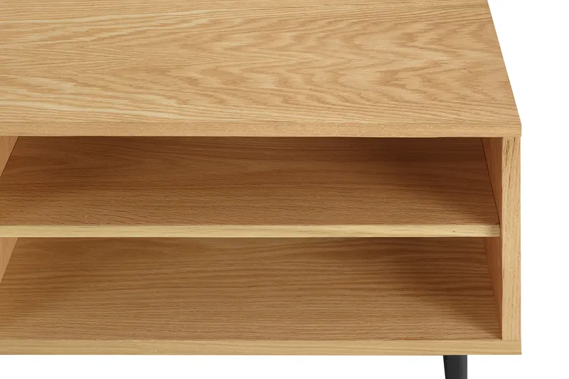 Lowboard 160 cm Eiche-Echtholzfurnier, Ansicht 7