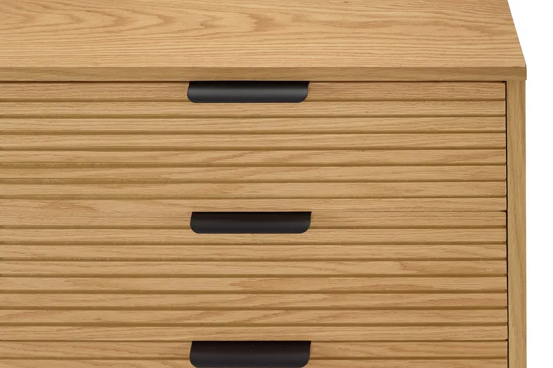 Sideboard 160 cm Eiche-Echtholzfurnier, Ansicht 7