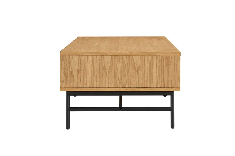 Couchtisch 120 x 60 cm mit Eiche-Echtholzfurnier, Ansicht 4