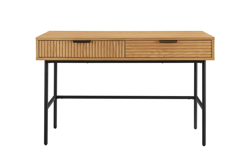 Lyon Schreibtisch 120 × 60 cm mit Eiche-Echtholzfurnier