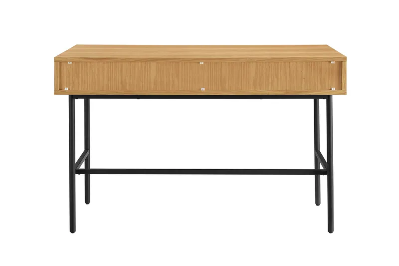 Schreibtisch 120 × 60 cm mit Eiche-Echtholzfurnier, Ansicht 5